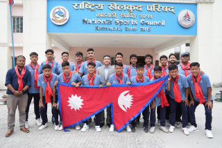फुटबल टोली मोरोक्को प्रस्थान