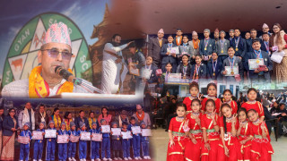 सृजना ज्ञानसागर मा बि ले गर्यो श्रीमद्धभागवत गीता वाचन तथा पुरस्कार वितरण र विद्यार्थी सम्मान कार्यक्रम