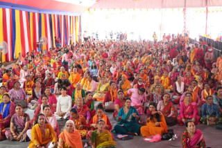 आयोजकको दाबी कोटिहोममा ५ लाख बढी भक्तजनले गरे  दर्शन